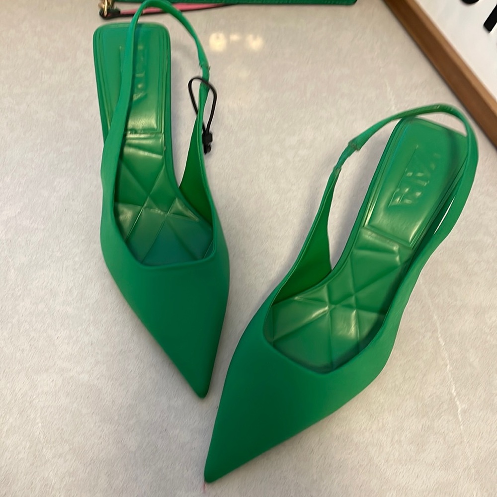 ZARA sling back